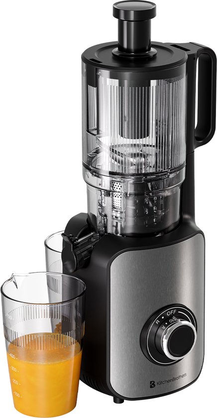 KitchenBrothers Slowjuicer: Efficiënt, Compact en Krachtig Sap maken