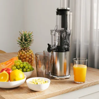 KitchenBrothers Slowjuicer Verticaal 750ml Grijs