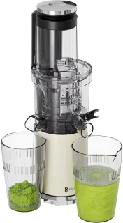 KitchenBrothers Slowjuicer Verticaal Champagne