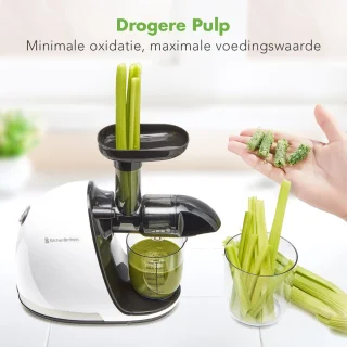 KitchenBrothers Slowjuicer Wit 700ml