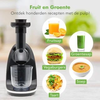KitchenBrothers Slowjuicer Wit 700ml