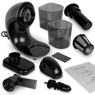 KitchenMasters Slowjuicer 700ml Zwart