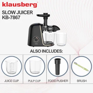 Klausberg KB-7867 Slow Juicer Roségoud