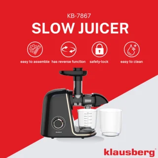Klausberg KB-7867 Slow Juicer Roségoud
