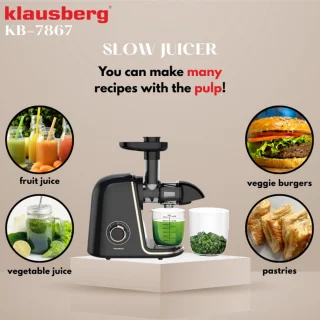 Klausberg KB-7867 Slow Juicer Roségoud
