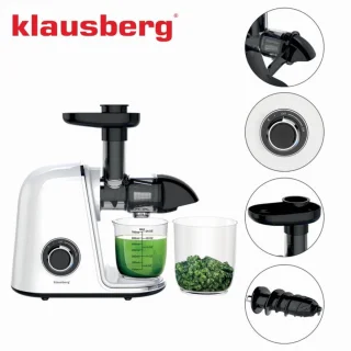 Klausberg Slow Juicer 150W 700ml Wit
