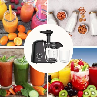 Klausberg Slow Juicer KB-7866 Zwart/Zilver
