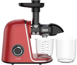 Klausberg Slowjuicer 150W 700ml Kersenrood