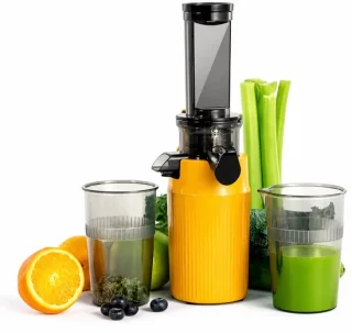 Koudpers sapcentrifuge geel