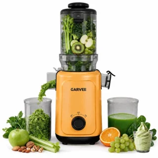 Koudpers slowjuicer - geel