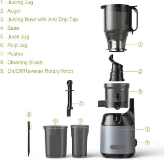 low Juicer Slow Masticating Juicer