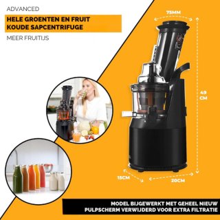 Wat vinden we goed aan de MATZWART® Mini Slowjuicer