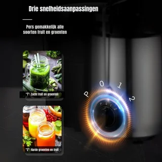 MMP® Slowjuicer Sapcentrifuge Zilver