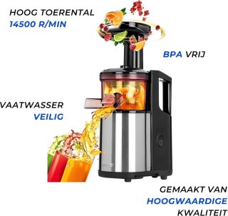 MPM Slowjuicer RVS 1L