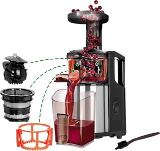 MPM Slowjuicer RVS 1L