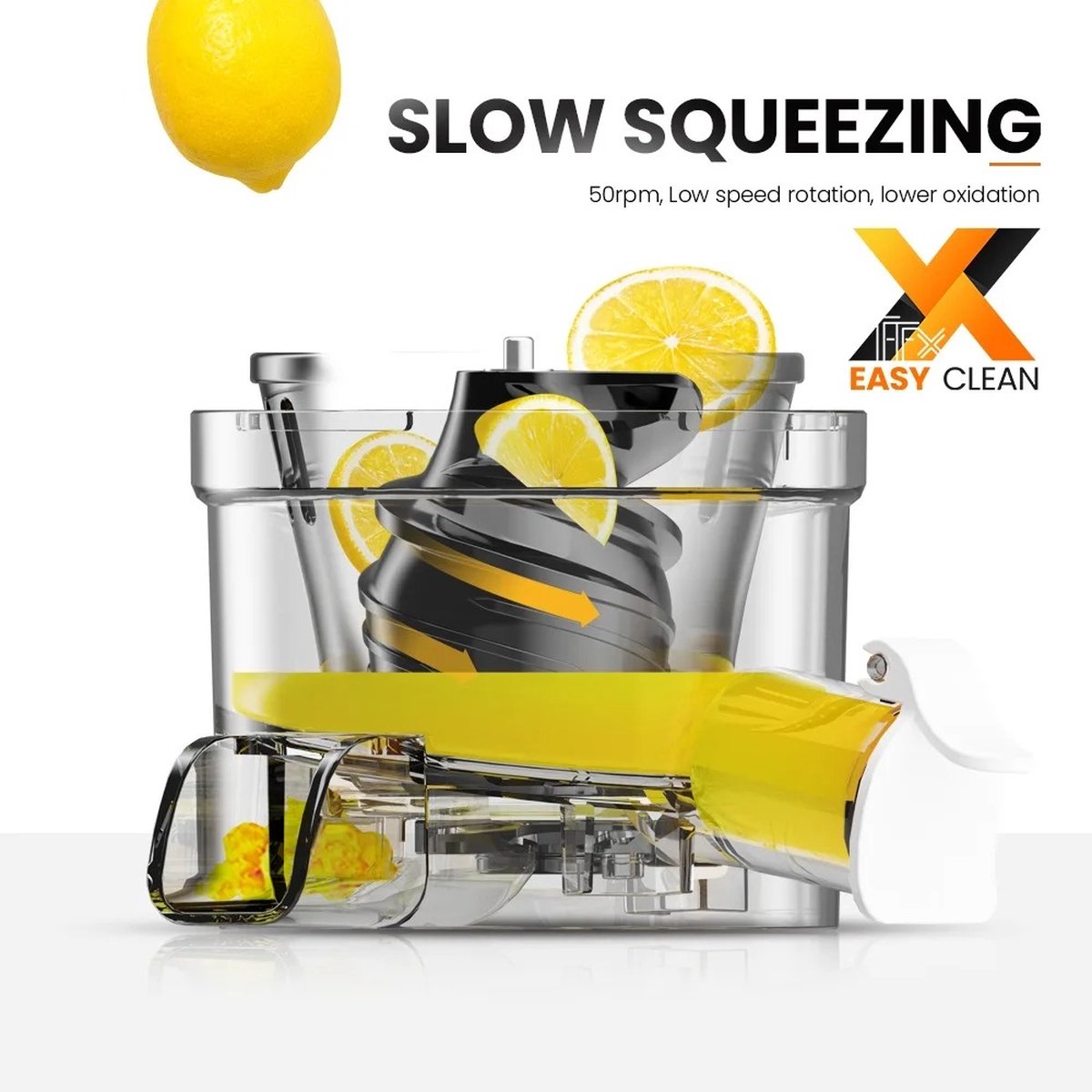 Multis Slowjuicer en Sapcentrifuge Wit