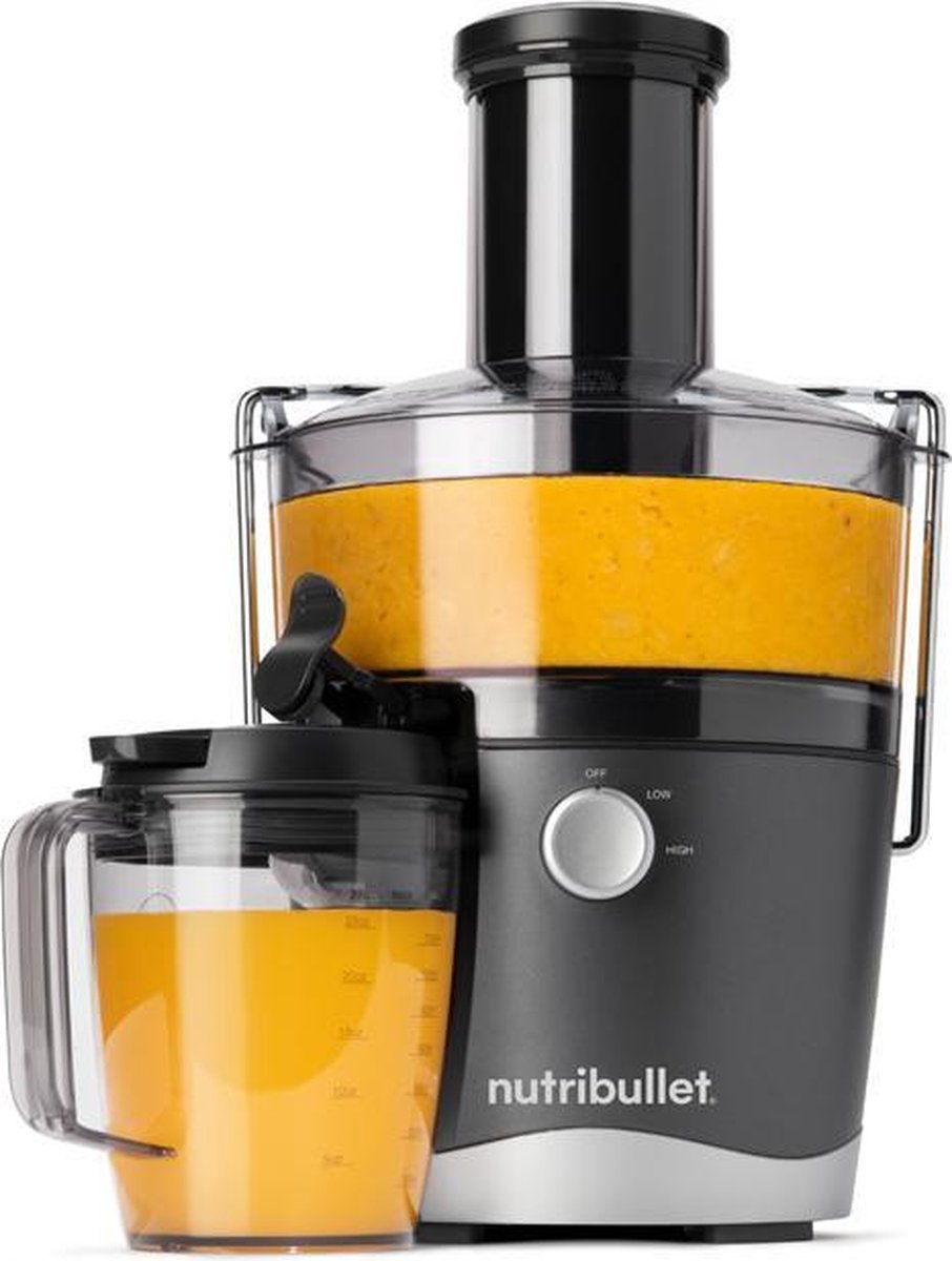 Wat vinden we goed aan de Nutribullet Juicer 800 ml Grijs