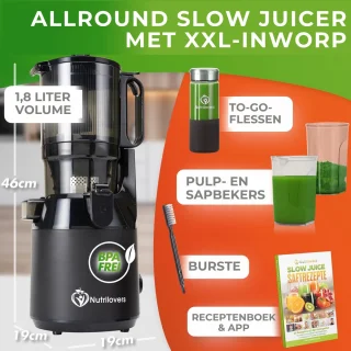Nutrilovers Nutri-Press Max Slow Juicer