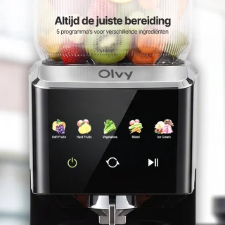 Wat vinden we goed aan de Olvy Slowjuicer 1500ml zwart