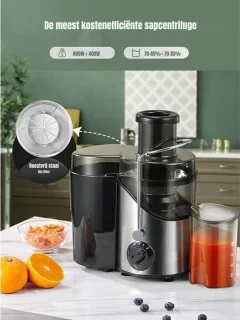 Wat vinden we goed aan de Quvo® Sapcentrifuge - Rood