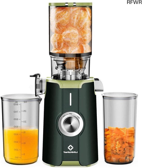 RFWR Slow Juicer 3-in-1: veel sap, weinig gedoe