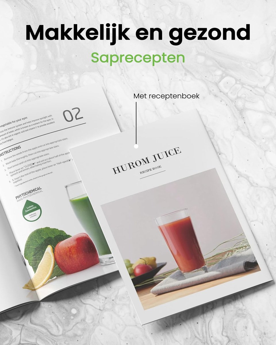 RFWR® Slow Juicer Compact BPA-vrij