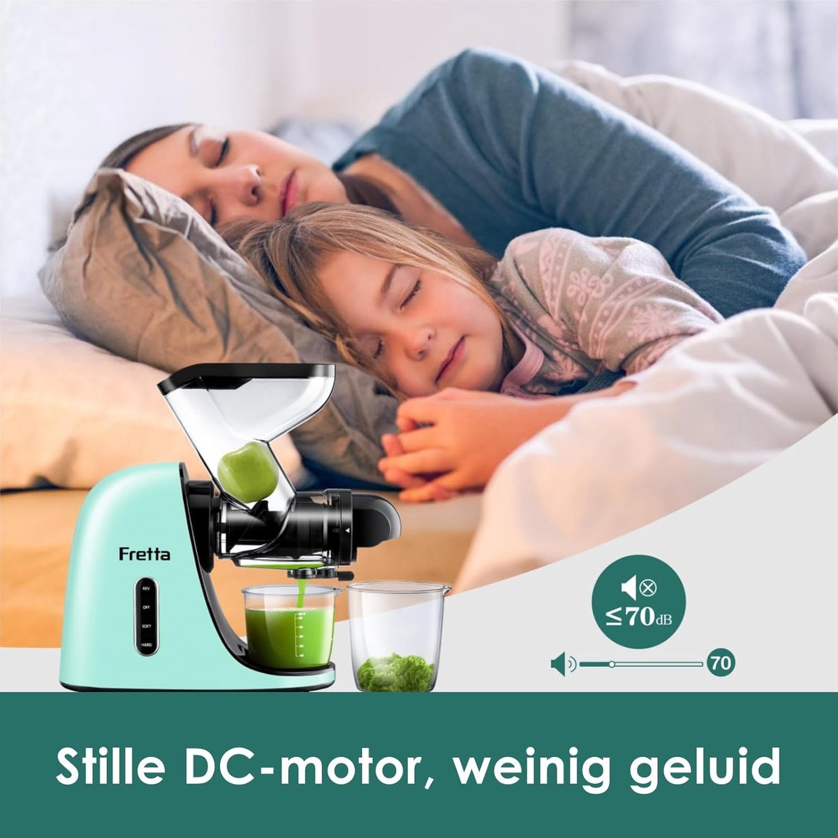 RFWR Slow Juicer elektrische sapcentrifuge