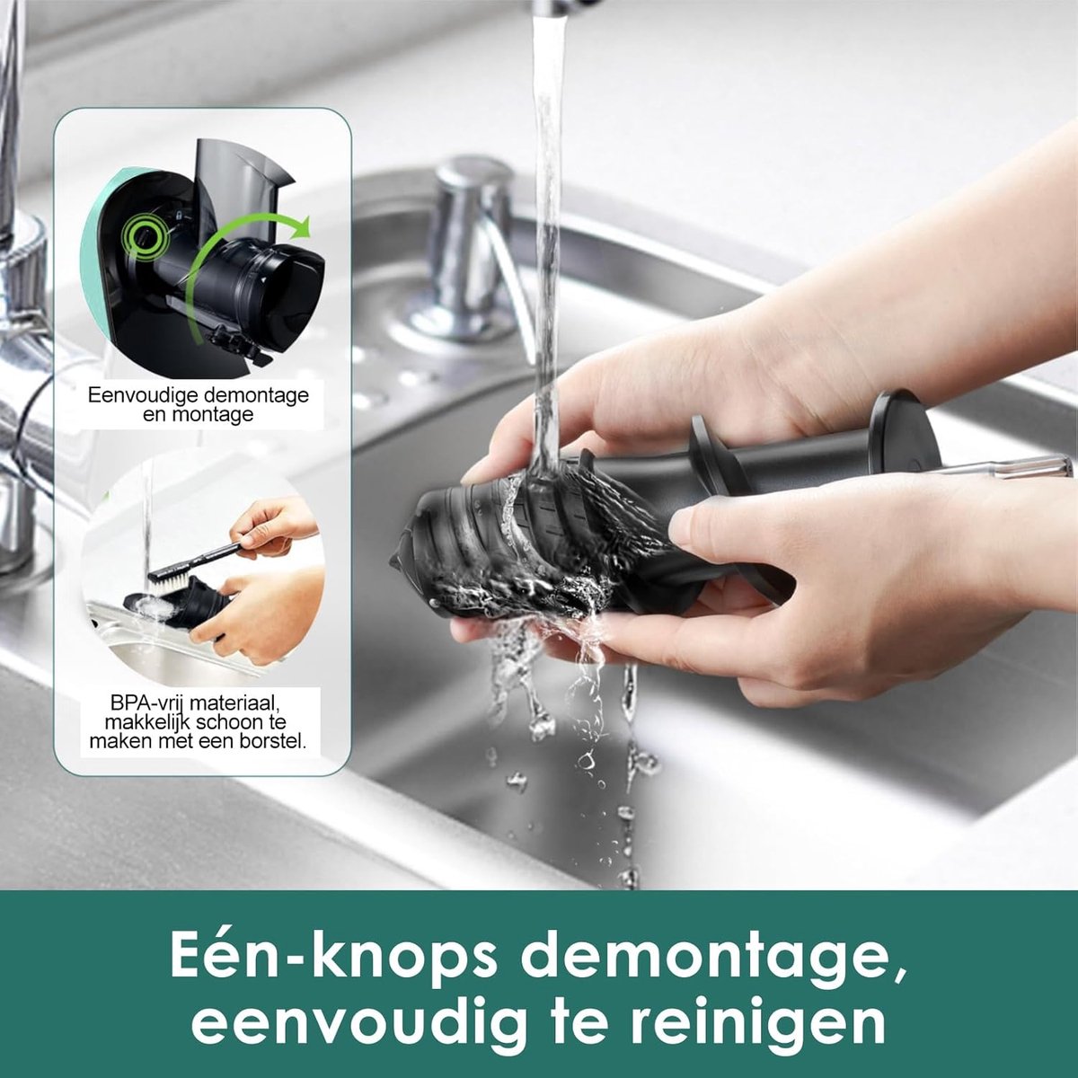 RFWR Slow Juicer elektrische sapcentrifuge