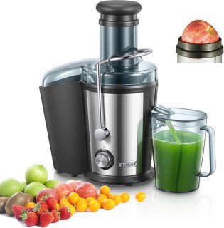 Krachtige RVS Groente- en Fruitjuicer voor dagelijks sap