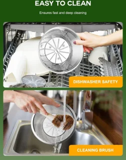 Royalty Line PJ7611 Sapcentrifuge 600W RVS/Zwart