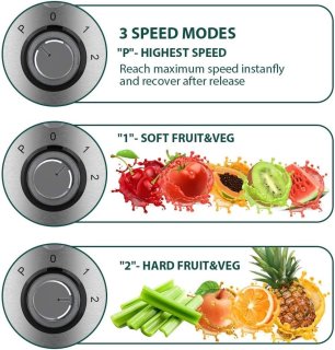 Royalty Line PJ7611 Sapcentrifuge 600W RVS/Zwart