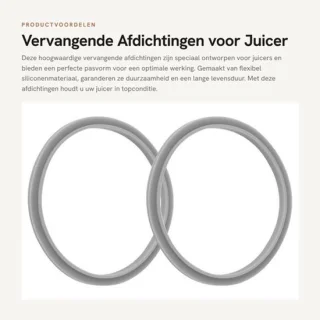 Rubberafdichting voor Nutri 900W