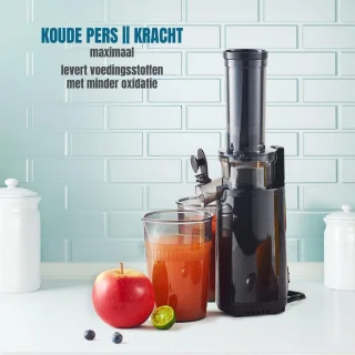 RVV® Slowjuicer Sapcentrifuge Zwart