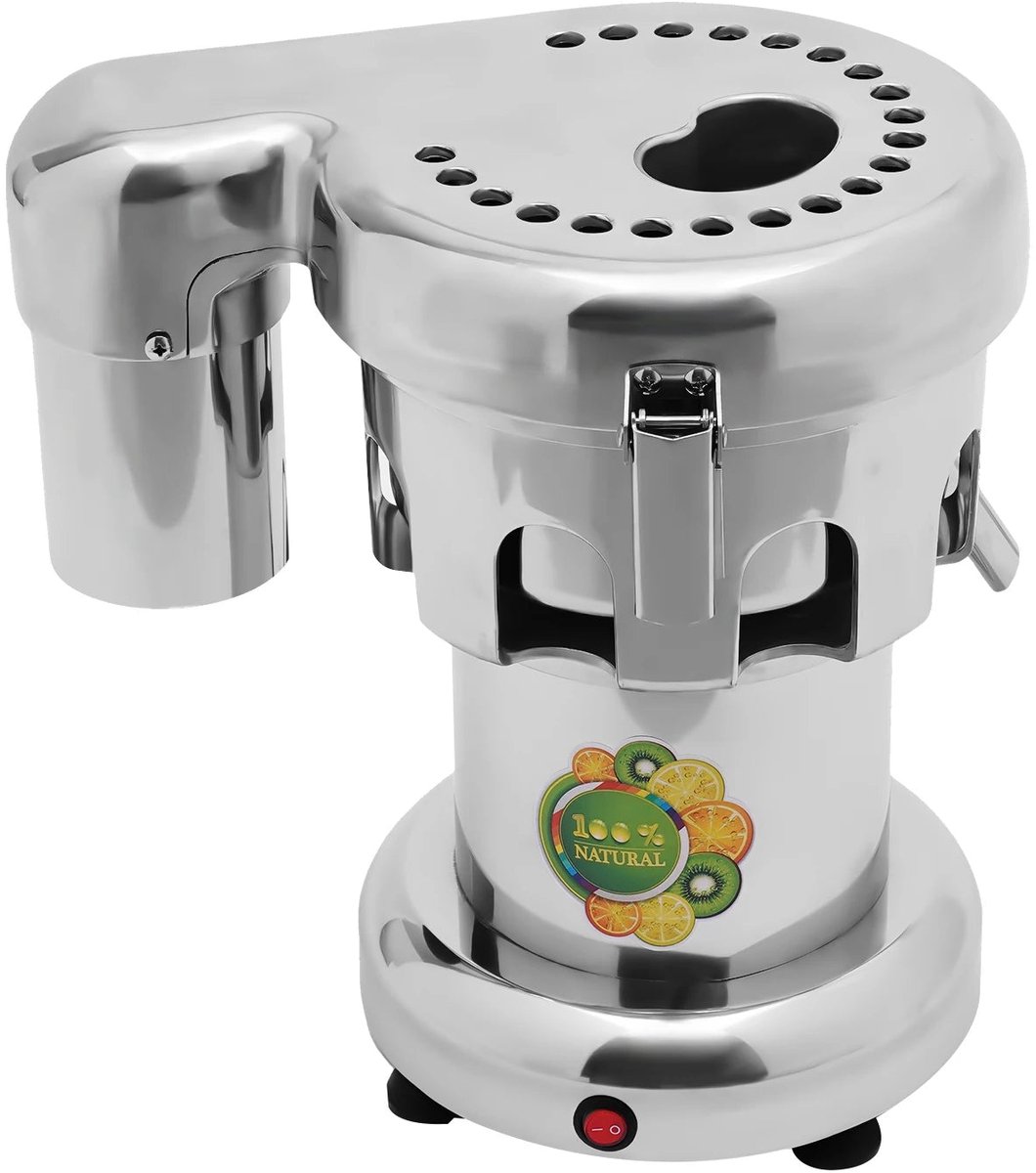 Sapcentrifuge Juicer Roestvrijstaal 2800 RPM