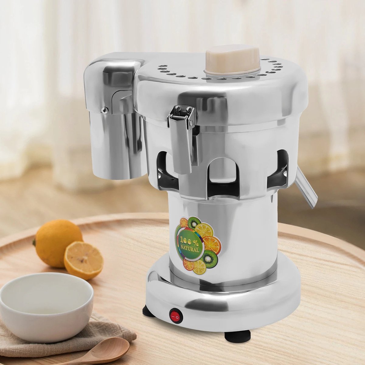 Sapcentrifuge Juicer Roestvrijstaal 2800 RPM