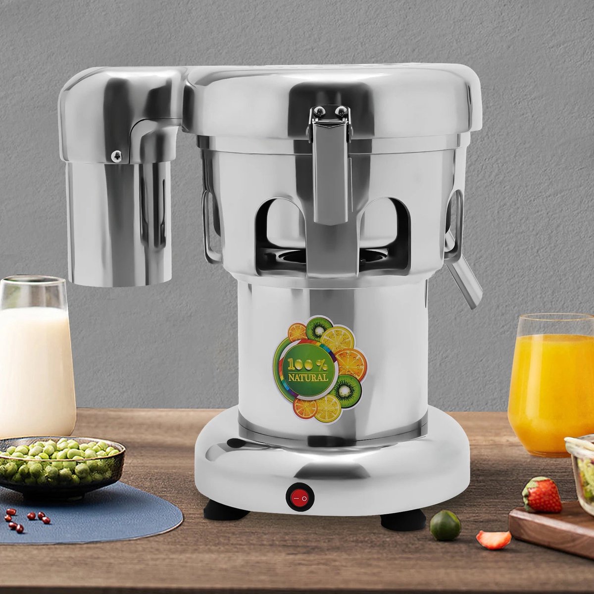 Sapcentrifuge Juicer Roestvrijstaal 2800 RPM