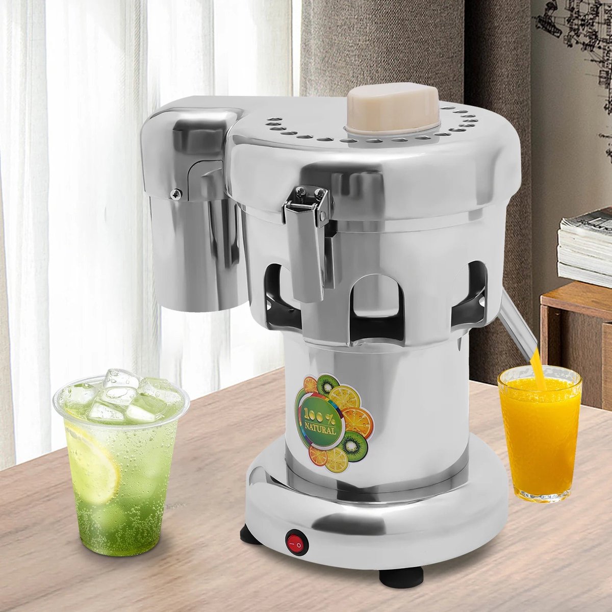 Sapcentrifuge Juicer Roestvrijstaal 2800 RPM