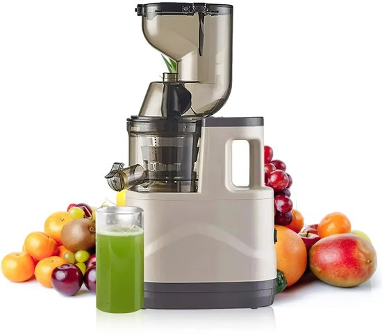 Sapcentrifuge Slow Juicer 500W met Grote Vulopening 8 cm