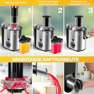 Sapcentrifuge voor fruit en groenten