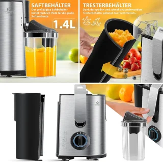 Sapcentrifuge voor fruit en groenten