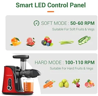 Sapcentrifuge voor groenten en fruit