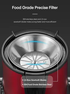 Sapcentrifuge voor groenten en fruit