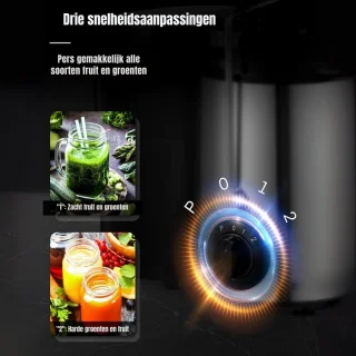 SCH® Sapcentrifuge Slowjuicer Zilver