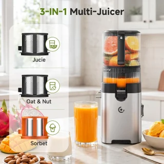 Slow juicer 158 mm, 2 filters, 300 W