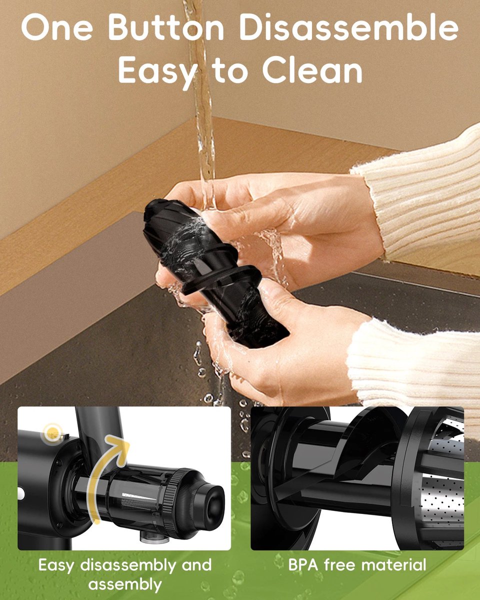 Slow Juicer Cold Press Masticating Juicer Machine