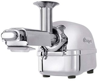 Robuuste slow juicer in roestvrij staal voor gezonde, smaakvolle sappen
