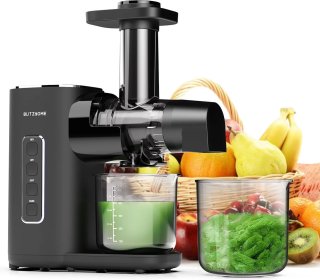 Slowjuicer 150W met 450ml Pulpcontainer