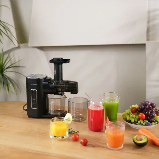 Slowjuicer 150W met 450ml Pulpcontainer
