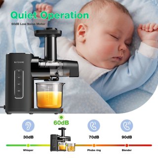 Slowjuicer 150W met 450ml Pulpcontainer