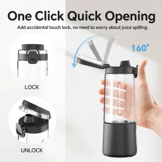 Slowjuicer Elektrische Draagbare Juicer Cup Type-C